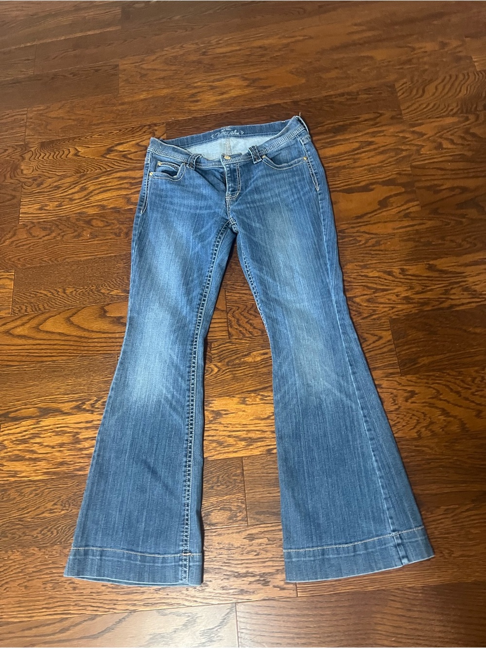 Old Navy Medium Blue Flared Jeans